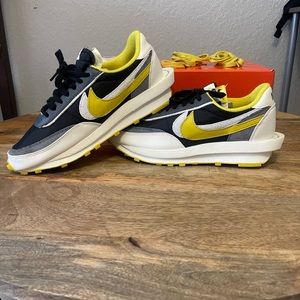 Size 10.5 sacai x Undercover x LDWaffle Nike Bright Citron Cond. 9/10